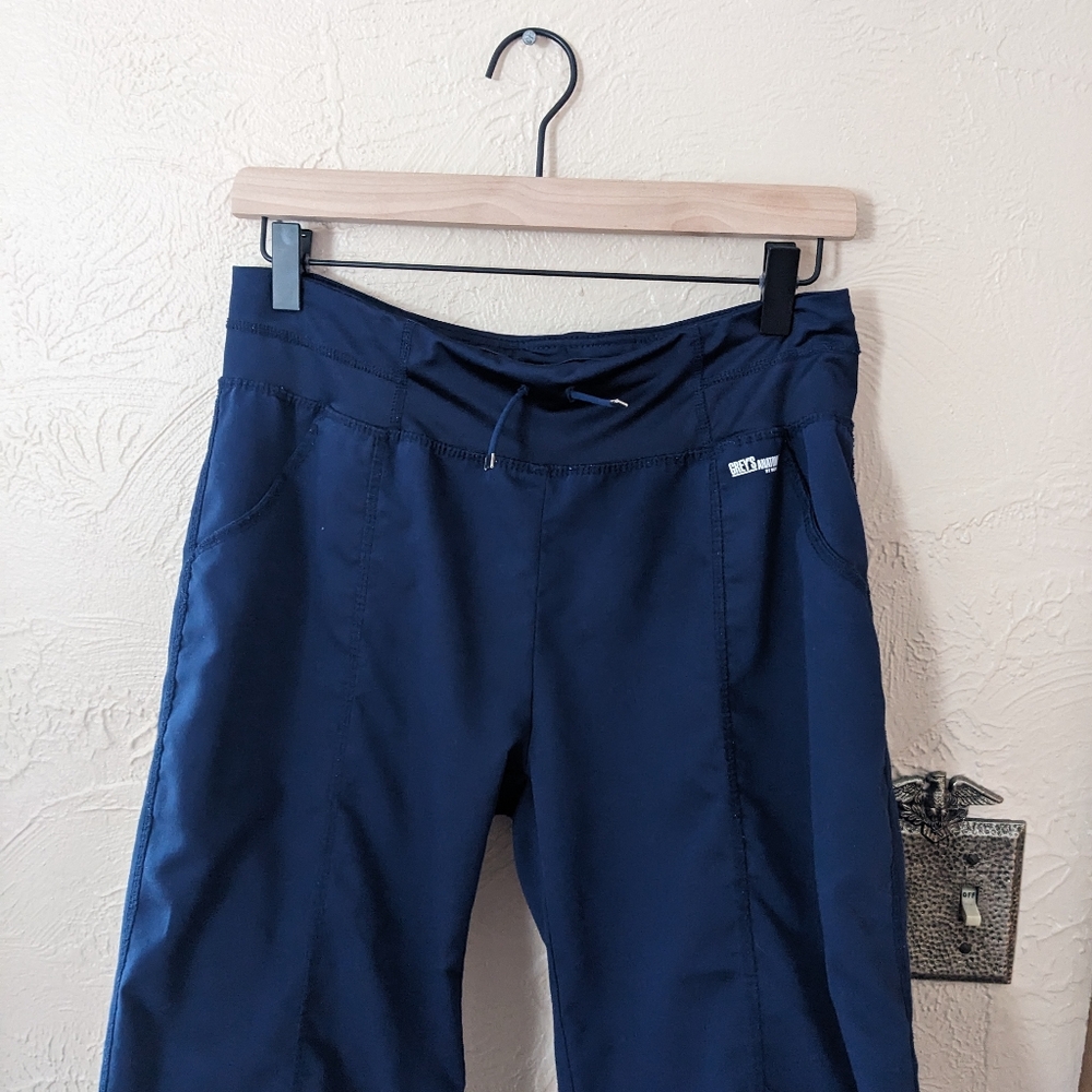 Grey's Anatomy Small Tall Navy Scrub Pants